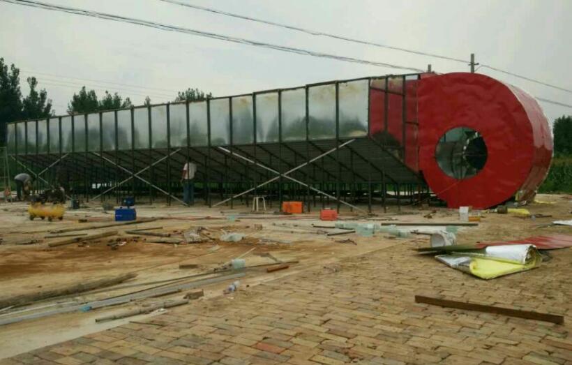 河北青縣糧食果蔬中藥材烘干機(jī)現(xiàn)場